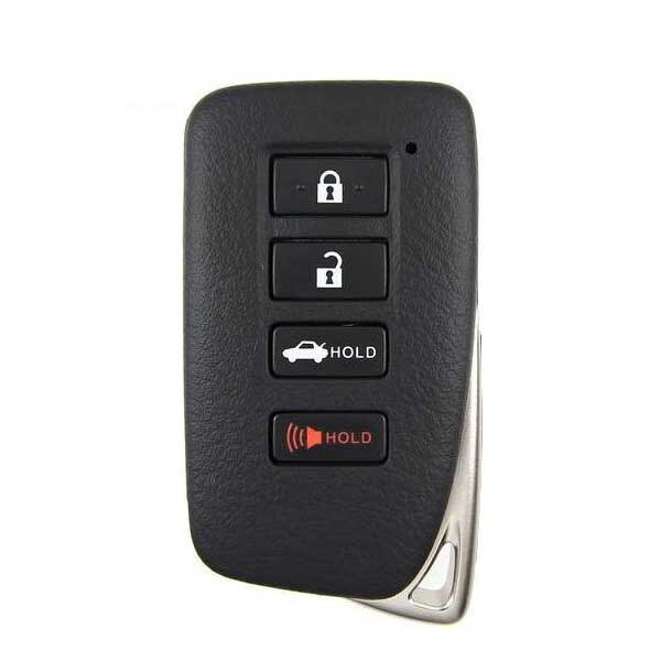 Keyless Factory KeylessFactory: Lexus HYQ14FBA (G Board - 0020) 4 Button Smart Key w/ Trunk - RSK-LEX-40020