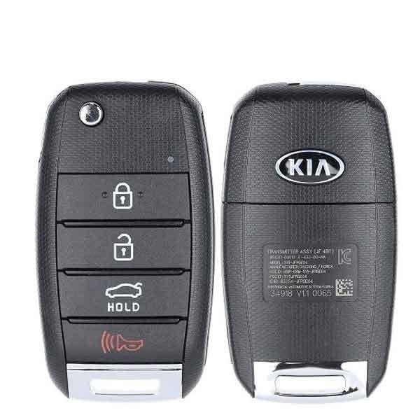 Oem OEM: REF:  2016-2018 Kia Optima / 4-Button Flip Key Remote / PN: 95430-D4010 / SY5JFRGE04 - RFK-KIA049