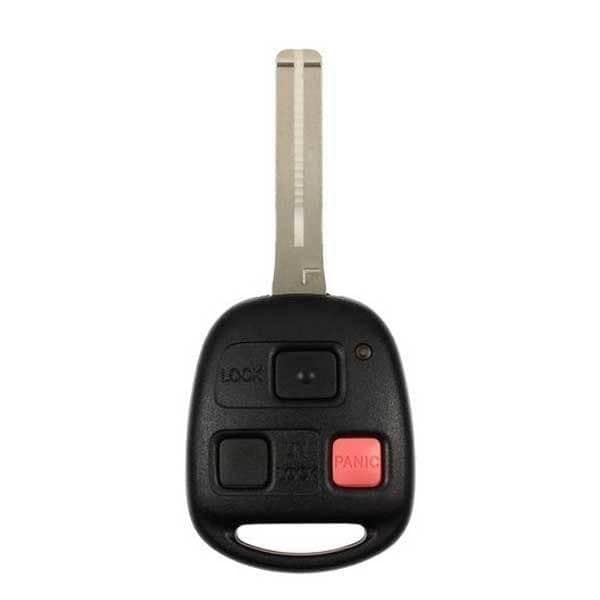 Oem OEN:NEW : 2003 - 2008 Lexus / 3-Button Remote Head Key /FCC: HYQ1512V / 4D68 Chip / PN: 89070-60801 - RHK-LEX-0801