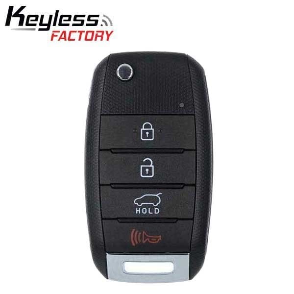 Keyless Factory 2015-2020 Kia Sorento / 4-Button Flip Key / PN95430-C5100 / OSLOKA-910T - RFK-KIA-SO20