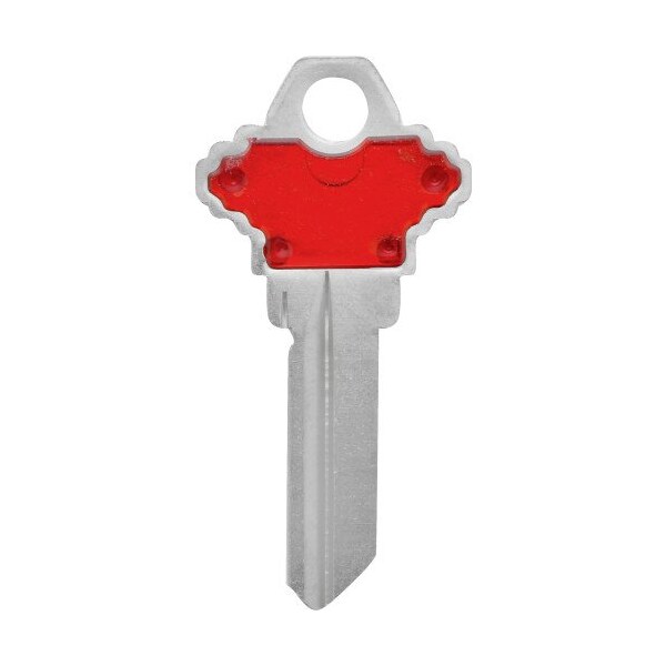 Hillman HILLMAN ColorPlus Traditional Key Automotive Key Blank SC1 Single, PK5 - 86240