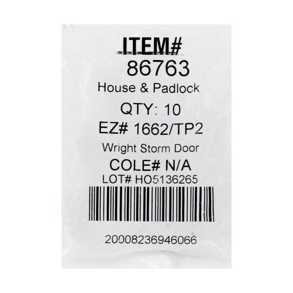 Hillman HILLMAN Traditional Key House/Office Key Blank 1662 TP2 Double For Yale Locks - 86763