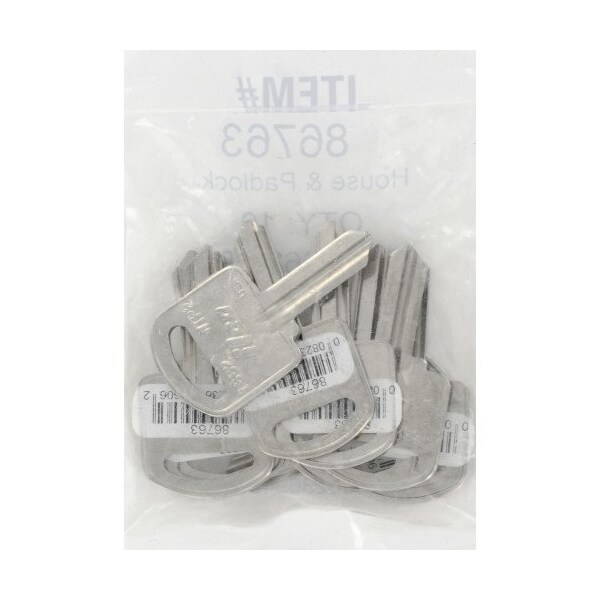 Hillman HILLMAN Traditional Key House/Office Key Blank 1662 TP2 Double For Yale Locks - 86763