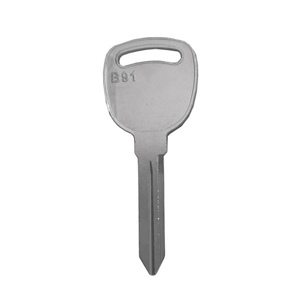 Keyless Factory KeylessFactory: B91 / P1111 GM Metal Key, PK 10 - MTK-B91