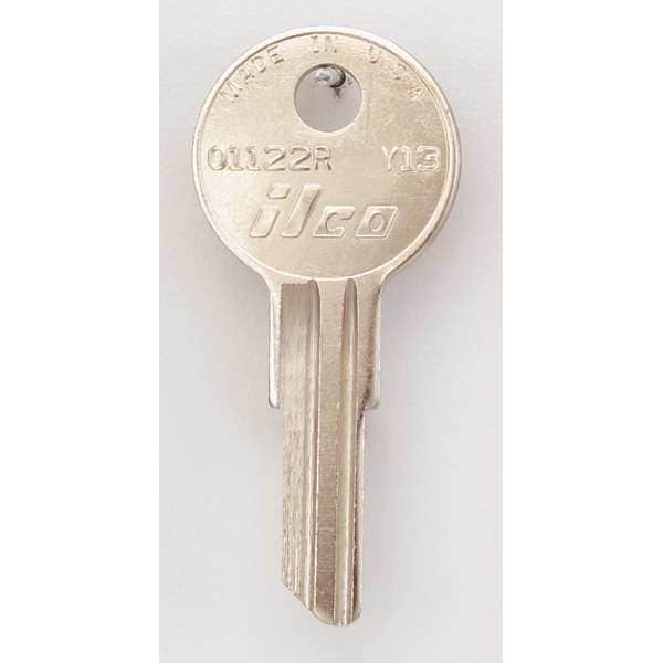 Kaba Ilco Key Blank, Brass, Type Y13, 5 Pin PK10 - 01122R-Y13