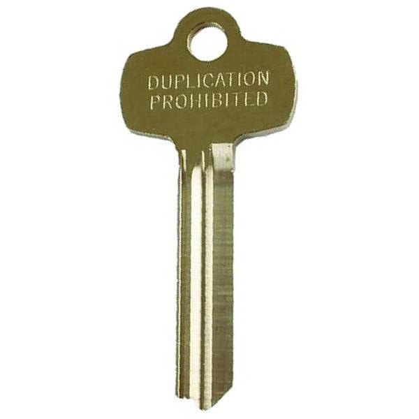 Best Key Blank, Standard, H Keyway, 1/2in. - 1A1H1KS473KS800