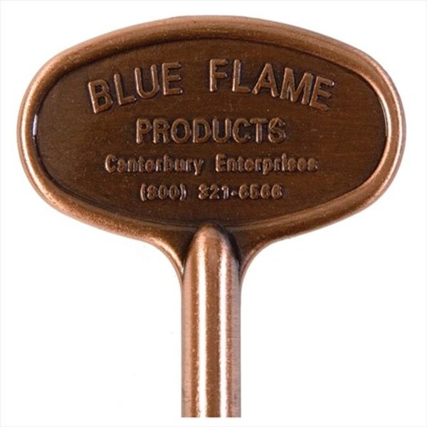 Canterbury  Enterprises Llc Blue Flame NKY.8.08 8 in. Universal Key Antique Copper - NKY.8.08