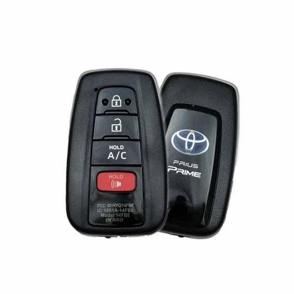 Oem OEM: REF:   2017-2018 Toyota Prius Prime / 4-Button Smart Key / PN: 89904-47460 / HYQ14FBE - RSK-TOY107