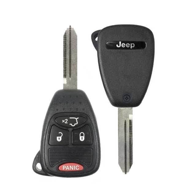 Oem OEM: NEW:  2005-2012 Jeep  4-Button Remote Head Key / Hatch / PN: 5183349AC/ OHT692715AA - RHK-JP-3349