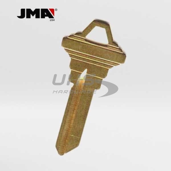 Jma JMA:SC1 Keys - Brass Finish Schlage Key Blanks - JMA-SLG-3E-BR