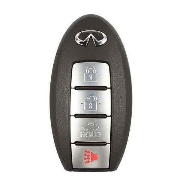 Oem NEW:   2016-2018 Infiniti Q50 Q60 / 4-Button Smart Key / PN: 285E3-4HB0C / KR5S180144014 (IC 20 - RSK-INF-4HBOC