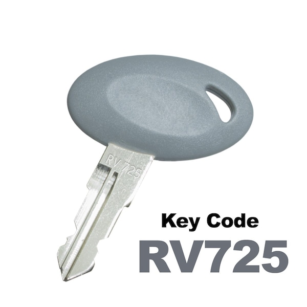 Bauer RV KEY, RV725  , Gray, Egg Shaped, Precut - KEY-RV-725