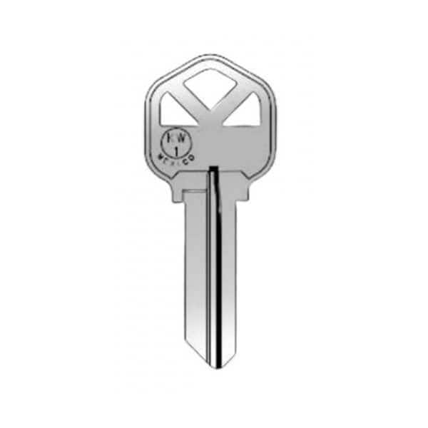 Jma JMA:KW1 Keys - Nickel Finish Kwikset Key Blanks - JMA-KW1-1KE-NP