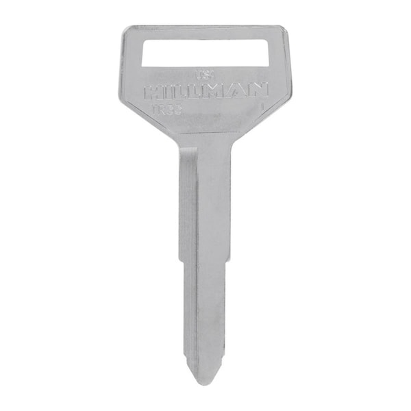 Hillman Automotive Universal Key Blank for Double Sided for Toyota - Case of 10; Silver - 5964275