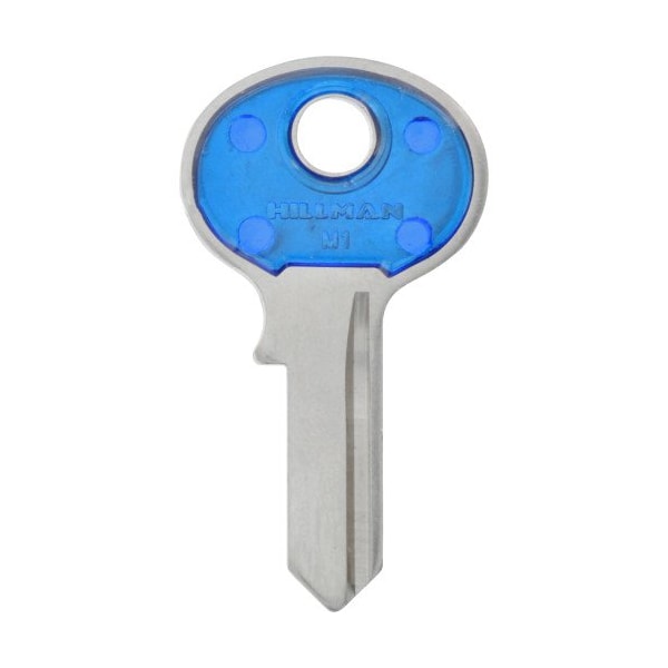 Hillman HILLMAN ColorPlus Traditional Key Padlock Key Blank Single, PK5 - 86234