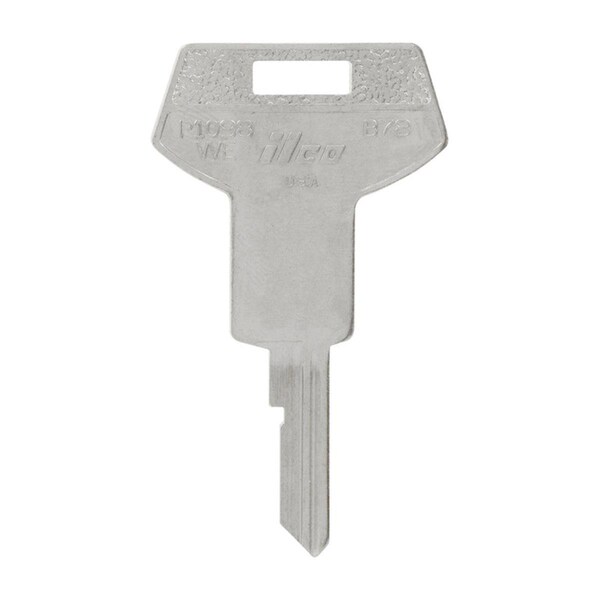 Hillman Automotive Universal Key Blank for B78 Single Sided for GM - Case of 10; Silver - 5965447