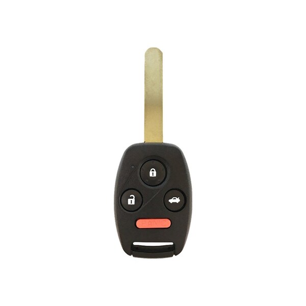 Keystart FOB Key Blank Advanced Security Automotive HON016 Single For Honda Black - 9977341
