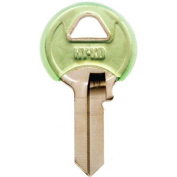 Hy-Ko Key Blank, Brass, Nickel, For: Master Cabinet, House Locks and Padlocks - 13005M1PDM