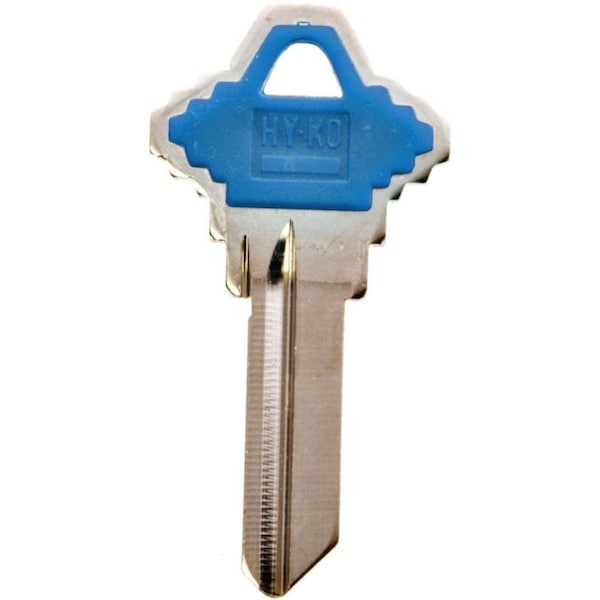 Hy-Ko Key Blank, Plastic, For Schlage Cabinet, House Locks and Padlocks - 13005SC1PB