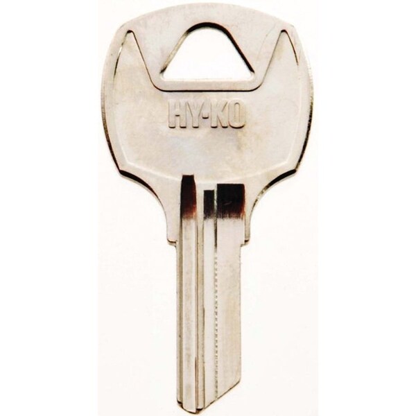 Hy-Ko Key Blank, Brass, Nickel, For: National Cabinet Locks - 11010RO7
