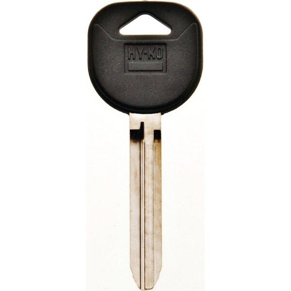 Hy-Ko Key Blank, Rubber, For: Buick, Cadillac, Chevrolet, Geo, GMC, Oldsmobile, Pontiac, Saturn Vehicles - 12005B108