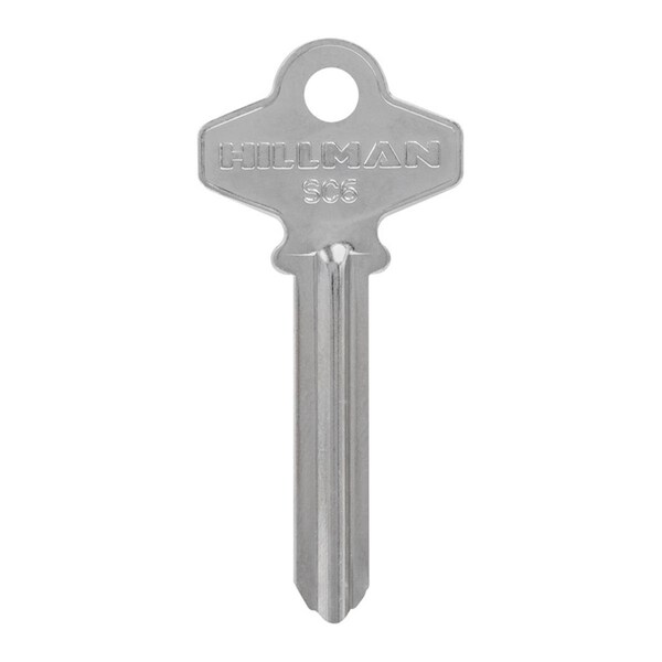 Hillman House of Office SC6-Single Sided Universal Key Blank, Assorted - Pack of 10 - 5937644
