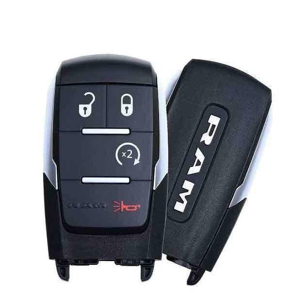 Oem OEM: REF:  2019 Dodge Ram Pickup HD 2500-5500 / 4-Button Smart Key / PN: 68365327AB / GQ4-76T - RSK-DDG5327-RFB