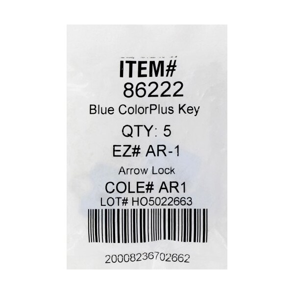 Hillman HILLMAN ColorPlus Traditional Key House/Office Key Blank Single - 86222
