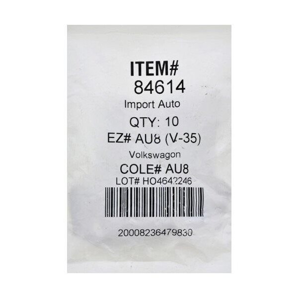 Hillman HILLMAN Traditional Key Automotive Key Blank AU8/V35 Double For Volkswagen - 84614