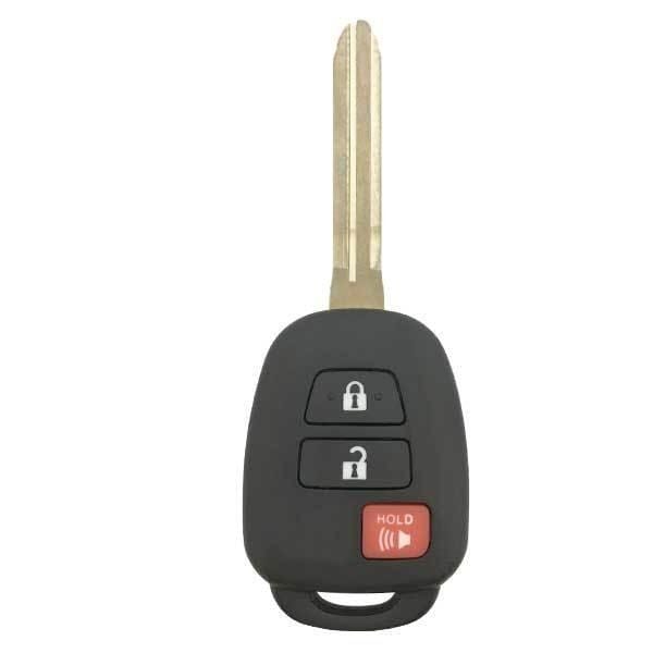Oem OEM: REF: 2015-2017 Toyota Prius C / 3-Button Remote Head Key / PN: 89070-42820 / HYQ12BEL (H Chip) - RHK-TOY084