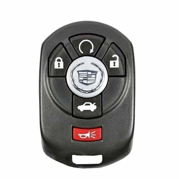 Oem NEW: 2005-2007 Cadillac STS / 5-Button Keyless Entry Remote / PN: 15212383 / M3N65981403/ Memor - RSK-CAD-2383