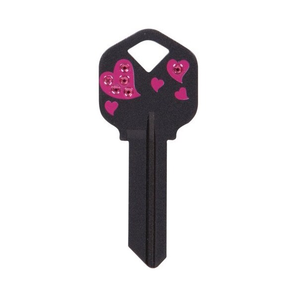 Hillman HILLMAN DIVA Hearts House/Office Universal Key Blank KW1 Single - 87039