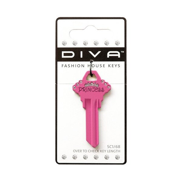 Hillman HILLMAN DIVA Princess House/Office Universal Key Blank SC1 Single - 87046