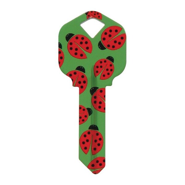 Hillman HILLMAN Wackey Lady Bugs House/Office Universal Key Blank KW1 Single - 89035
