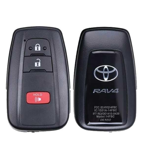 Oem OEM: NEW: 2021 - 2021 TOYOTA RAV4 / 3-Button Smart Key / P.N 8990H-42020 / HYQ14FBC - RSK-TOY-42020