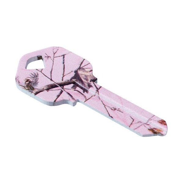 Hillman HILLMAN RealTree Pink House/Office Universal Key Blank KW1 Single - 713156