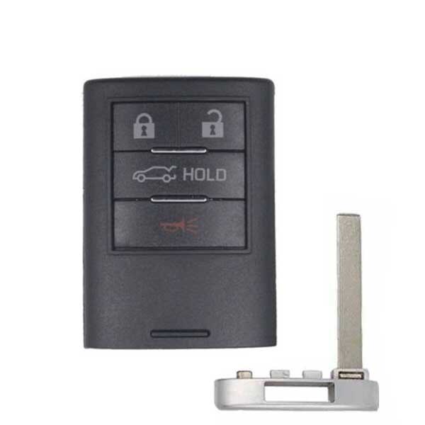 Keyless Factory KeylessFactory: 2010-2015 Cadillac SRX ATS XTS / 4-Button Smart Key / NBG009768 - RSK-GM-NBG-4
