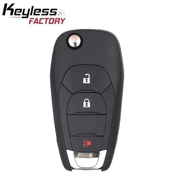Keyless Factory KeylesssFactory2016-2021 Chevrolet Cruze / 3-Button Flip Key / PN13514134 / LXP-T004 / XL8 - RFK-GM-CRZ3