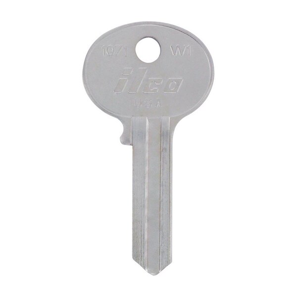 Hillman House Universal Key Blank; 2008 W1 Single Sided - Pack of 4 - 5007113