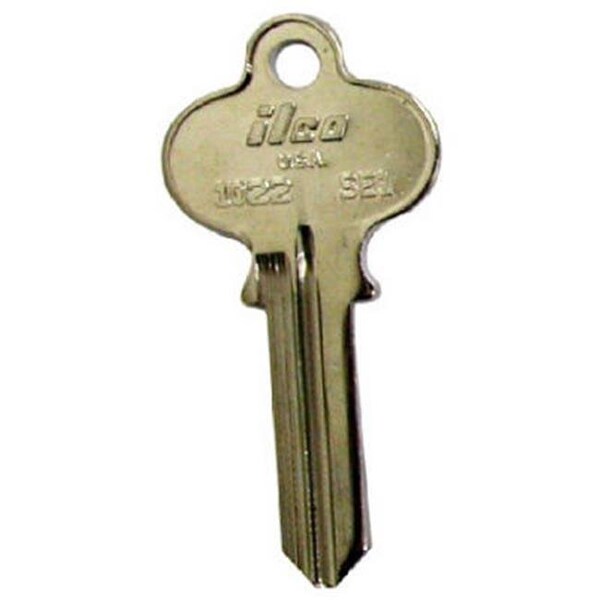 Dormakaba Kaba SE1-1022 1 x 0.1 in. Ilco Key Blank For Segal Lockset; Pack Of 10 - 182238