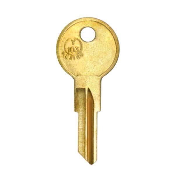 Jma JMA: Bargman / Yale K1122B / Y103 / IN25 RV Key - JMA-YA-54DE