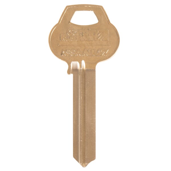 Corbin Russwin 7-pin Keyblank, N12 Keyway, Coined Logo Only, 50 Pack - N12-7PIN-10 (50PK)