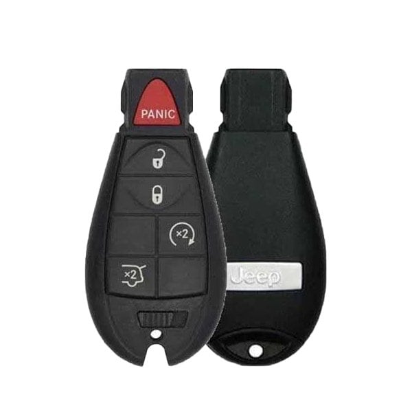 Oem NEW: 2008-2013 Jeep Grand Cherokee / 5-Button Keyless Go Fobik / PN: 05026453AL / IYZ-C01C (OEM - RSK-JP-6453