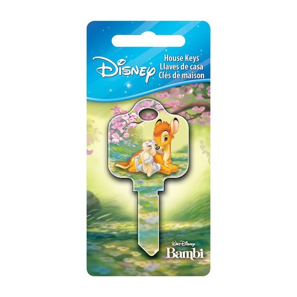 Hillman HILLMAN Disney Bambi and Thumper House Key Blank 68 SC1 Single For Schlage Locks - 87666
