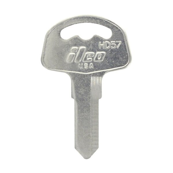 Hillman HILLMAN Traditional Key Automotive Key Blank HD-57 Double For Honda - 85928