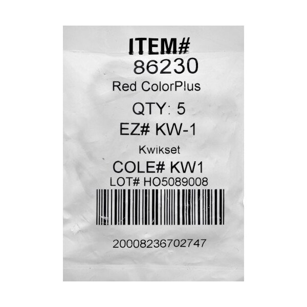 Hillman HILLMAN ColorPlus House/Office Key Blank Single - 86230