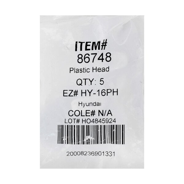 Hillman HILLMAN Traditional Key Automotive Key Blank Double For Hyundai - 86748