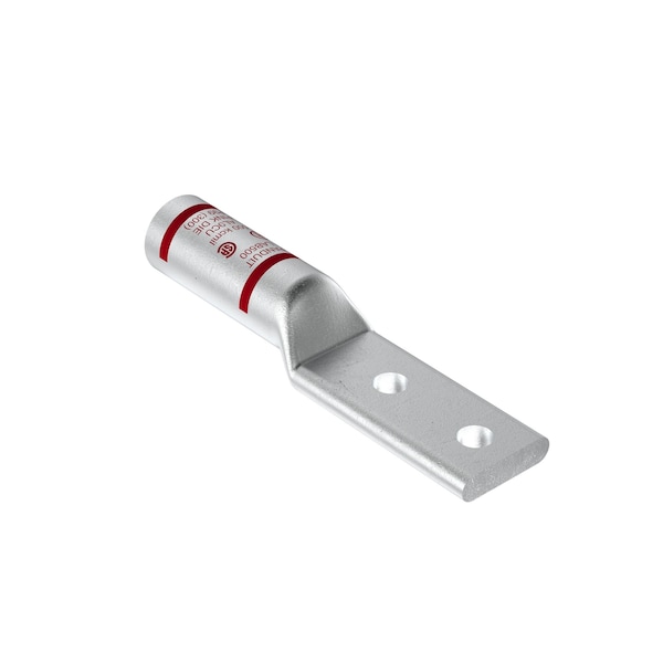 Terminal de compresión de aluminio Panduit, 2 orificios, 1000 k - LAB1000-12-1