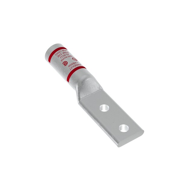 Terminal de compresión de aluminio Panduit, 2 orificios, 1000 k - LAB1000-12-1