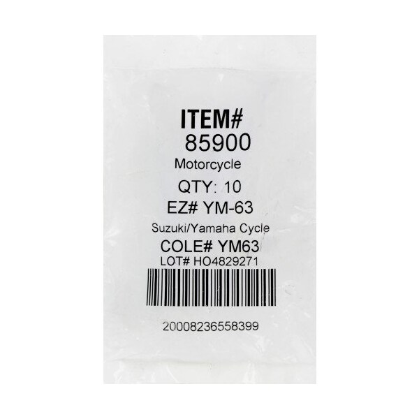 Hillman HILLMAN Automotive Key Blank YM-63 YM-63 Double For Yamaha, PK10 - 85900